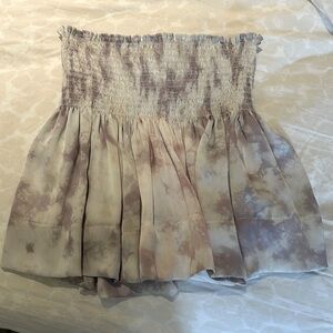 Koch Mini Skirt Purple and White Dye Size: XS No flaws